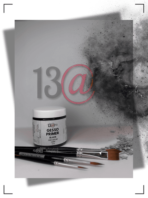 Hovedbilde 13@rts – Black Gesso (120 ml) 