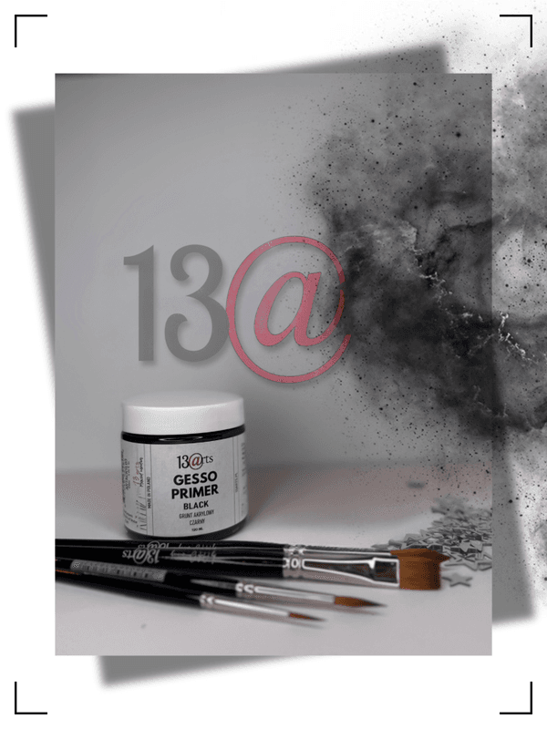 13@rts – Black Gesso (120 ml) 