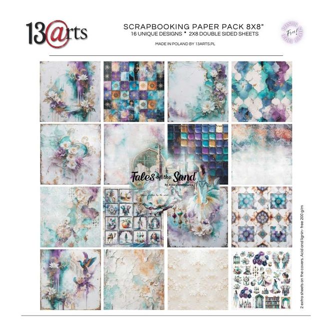Hovedbilde 13@rt Tales Of The Sand Paper Pad 8x8