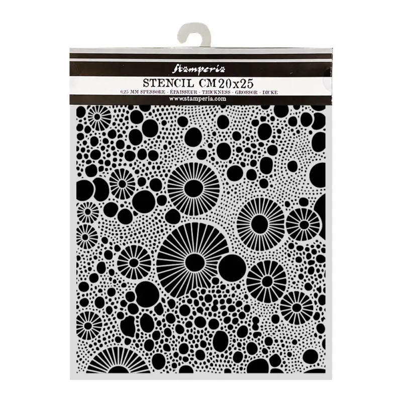 Stamperia – All Around Thick Stencil Rings 20x25 cm