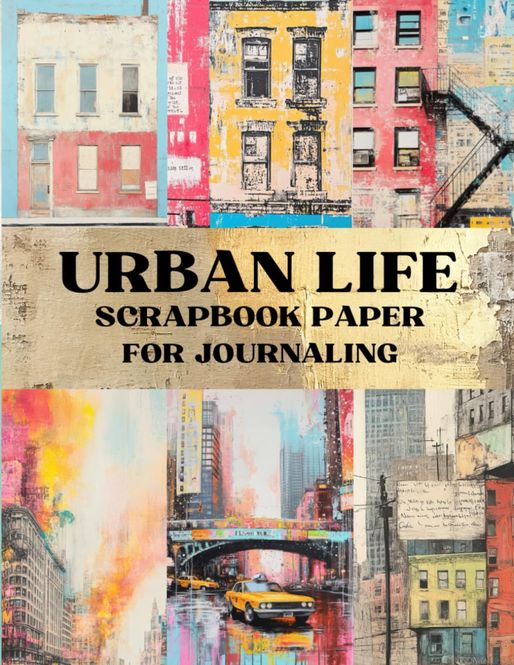 Hovedbilde Urban Life Collage Book – Kate Curry / ...