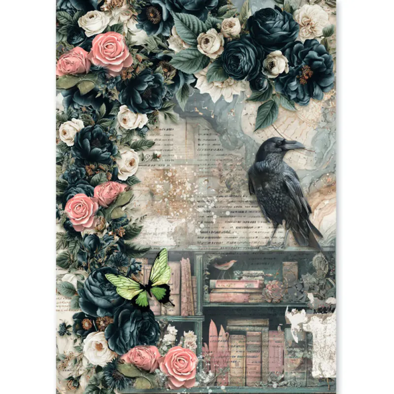 Ciao Bella – The Witch’s Grimoire A5 Mixed Media Rice Paper (8 ark)