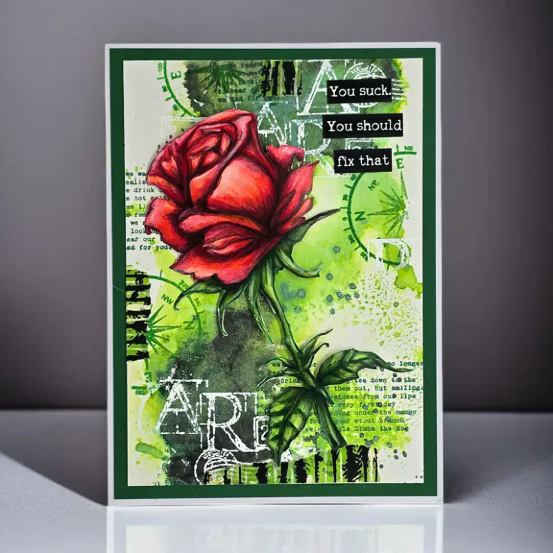 AALL & Create Ephemera Die-Cuts – Entertaining Gems – EP-51. Svart.