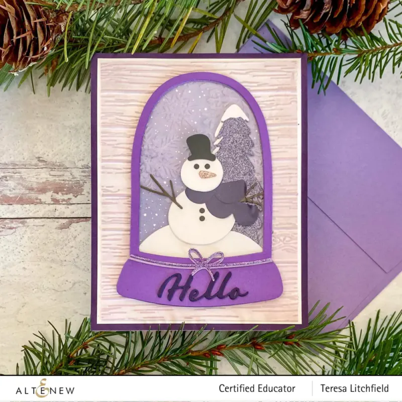 Altenew – Deck Planks 3D Embossing Folder 6