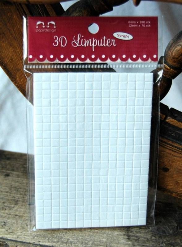 Papirdesign – 3D Limputer 6 mm