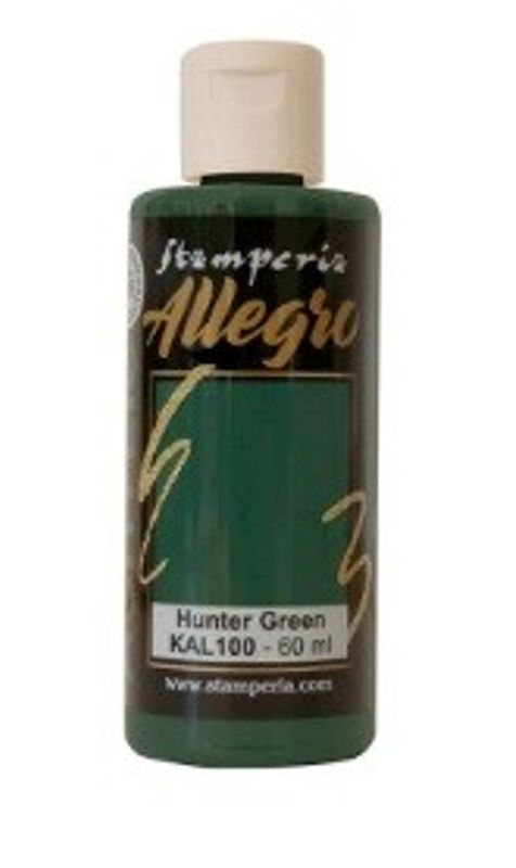 Stamperia – Allegro Hunter Green 60 ml