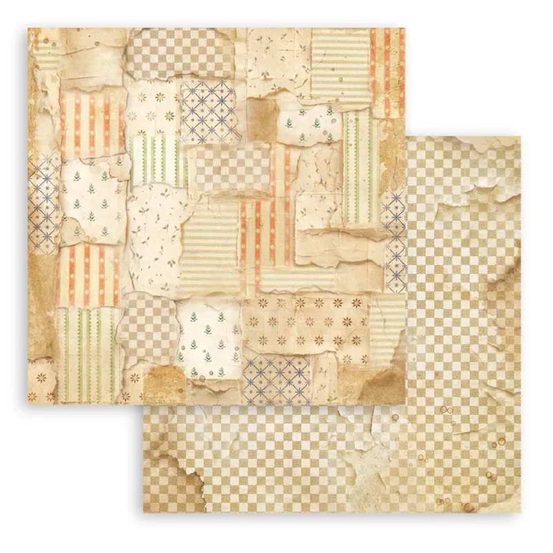 Stamperia Silent Night Maxi Backgrounds Selection Paper Pad 12 × 12