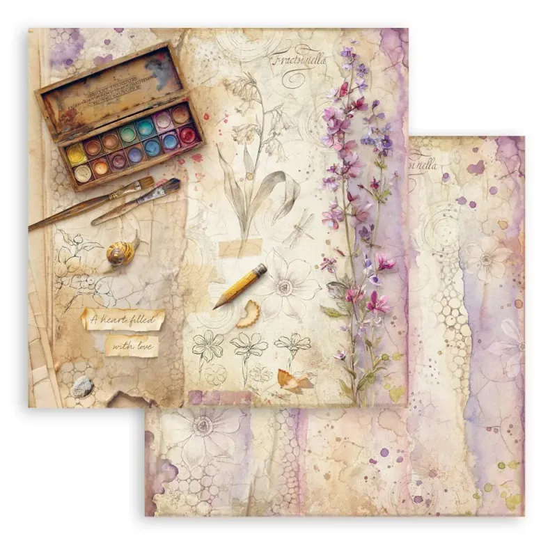 Stamperia – All Around 8x8 Inch Paper Pack