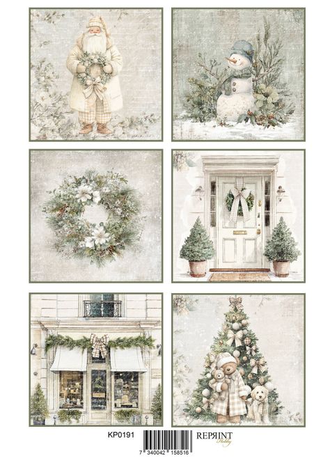 Hovedbilde Reprint – Cozy Christmas Tags Klippark A4 ...