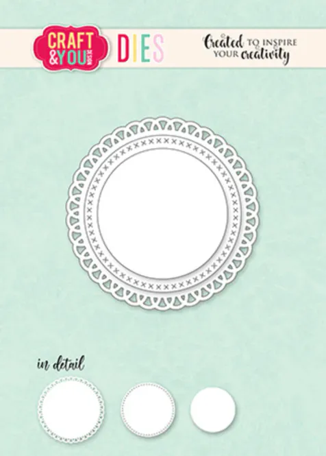 Hovedbilde Craft & You – Doily Leaves Set Dies CW329)