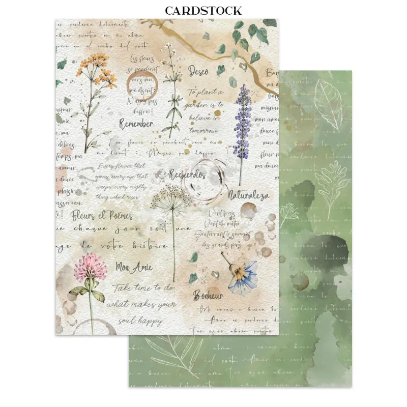 Stamperia Flowers and Poems Junk Journal A5 – Focus Points