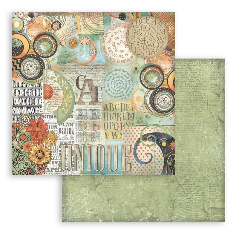 Stamperia – Furry Friends Backgrounds 12x12