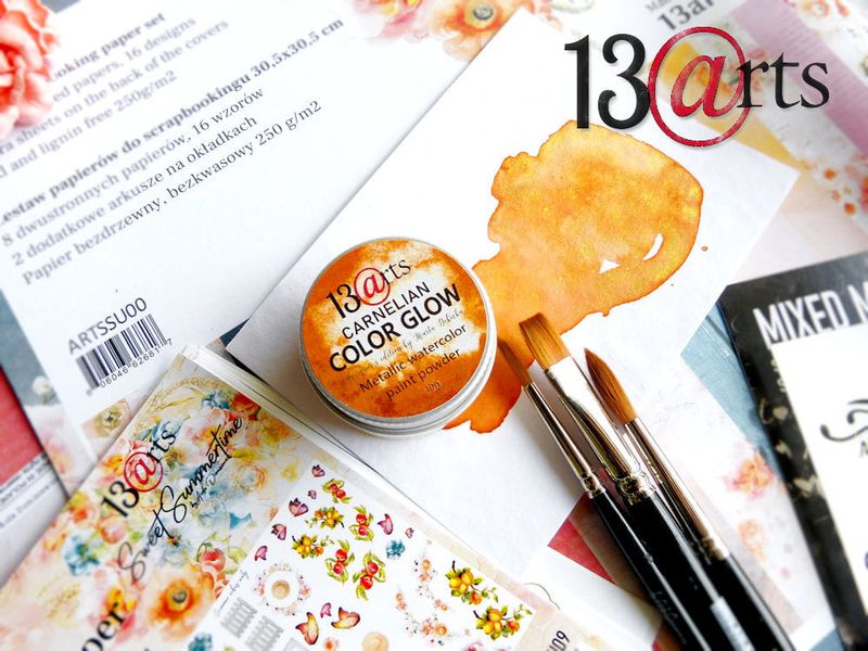 13@rts – Color Glow - Carnelian 