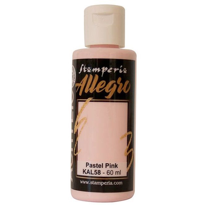 Hovedbilde Stamperia – Allegro Pastel Pink 60 ml