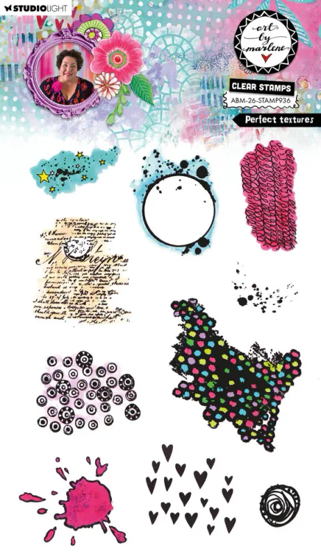 Art By Marlene – Perfect Textures Clear Stamp
