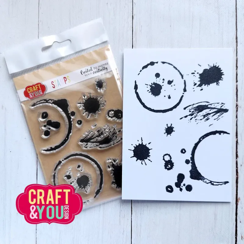 Craft & You – Stains Stamps | 10,2 × 15,3 cm