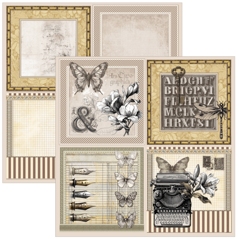 Ciao Bella – Typographic Paper Pad 8x8