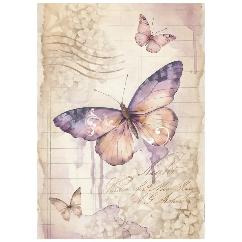 Stamperia – Quiet Days A6 Mini Rice Paper (8 ark)