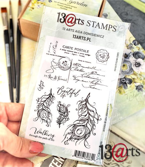 Hovedbilde 13@rt Secret Garden A6 Stamp