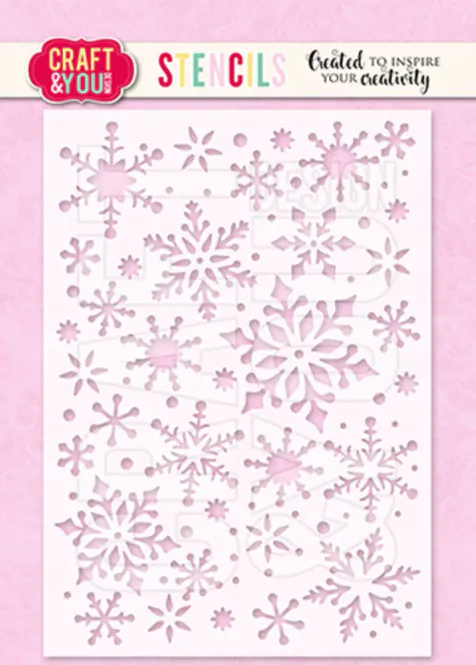 Hovedbilde Craft & You Design – Snowflakes 2 A6 ...