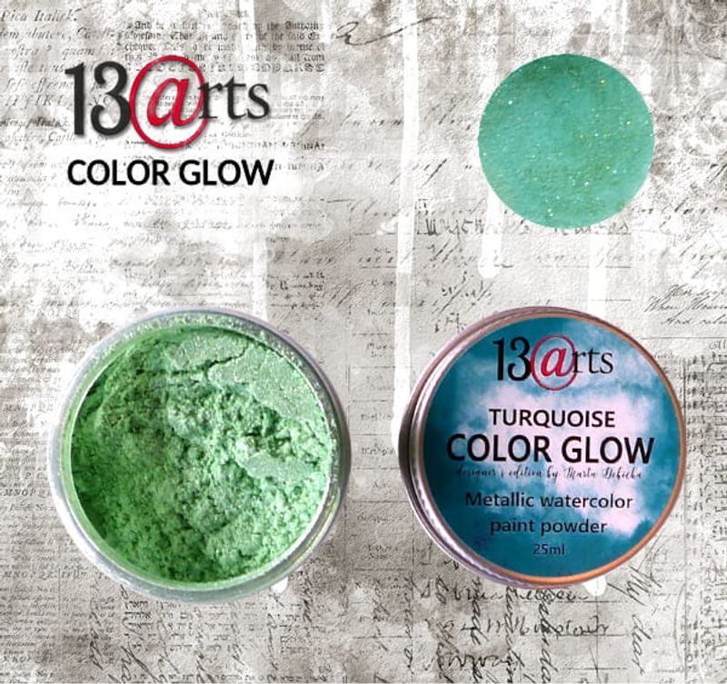 13@rts – Color Glow -  Turquoise 