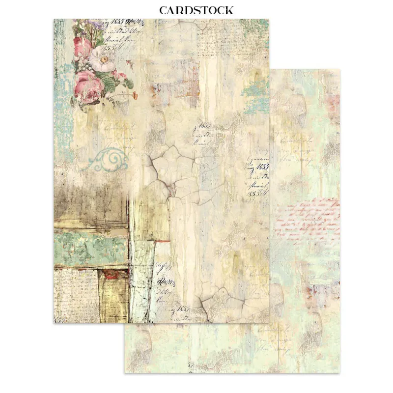 Stamperia – Wonderland Junk Journal Stickers, Backgrounds & Cut-Outs
