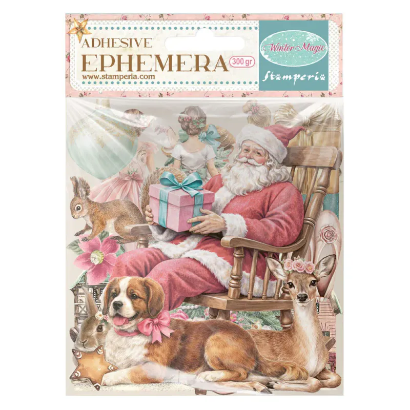 Stamperia – Winter Magic Adhesive Ephemera
