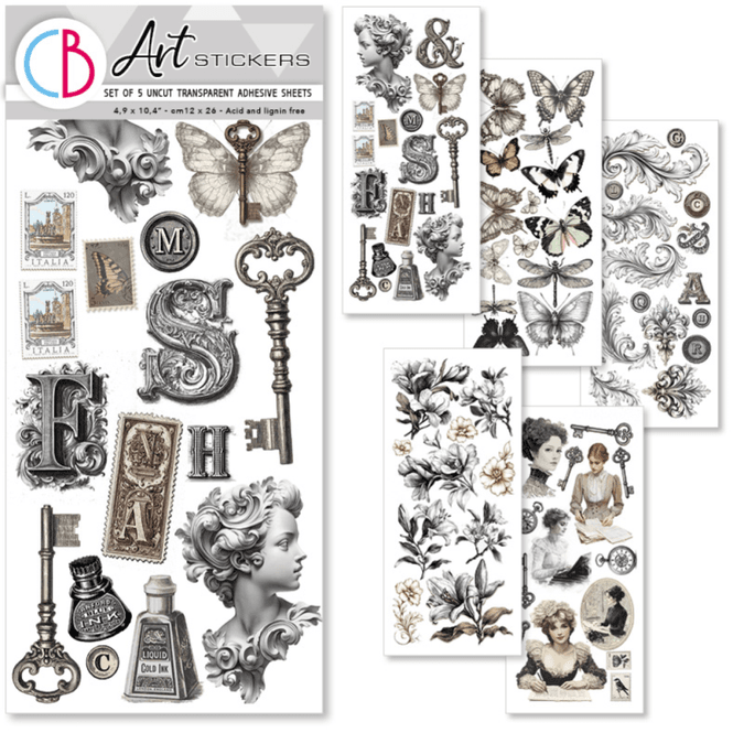 Hovedbilde Ciao Bella – Typographic Art Stickers (5 ...