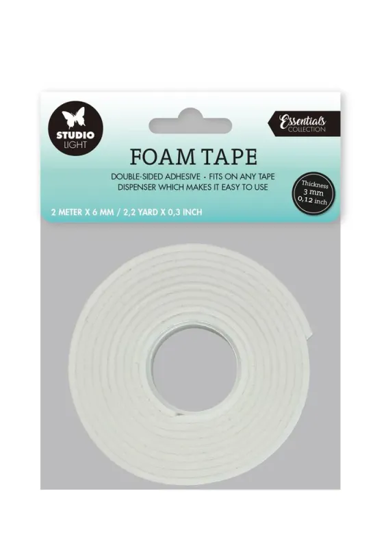 ✨ Studio Light Foam Tape – 0,6 mm Doubleside 3 mm
