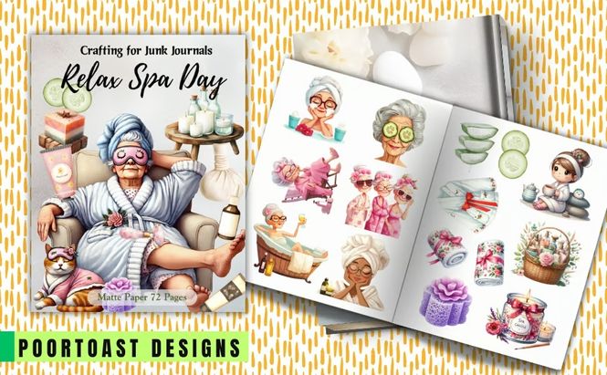 Hovedbilde Crafting for Junk Journals – Relax Spa Day ...
