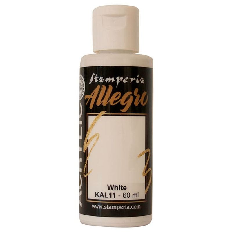 Stamperia – Allegro White 60 ml