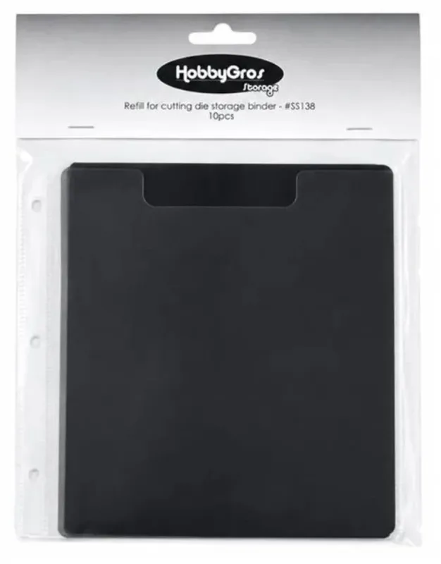 HobbyGros – Magnetiske Refillark til Oppbevaringsperm #SS138 (10 stk)
