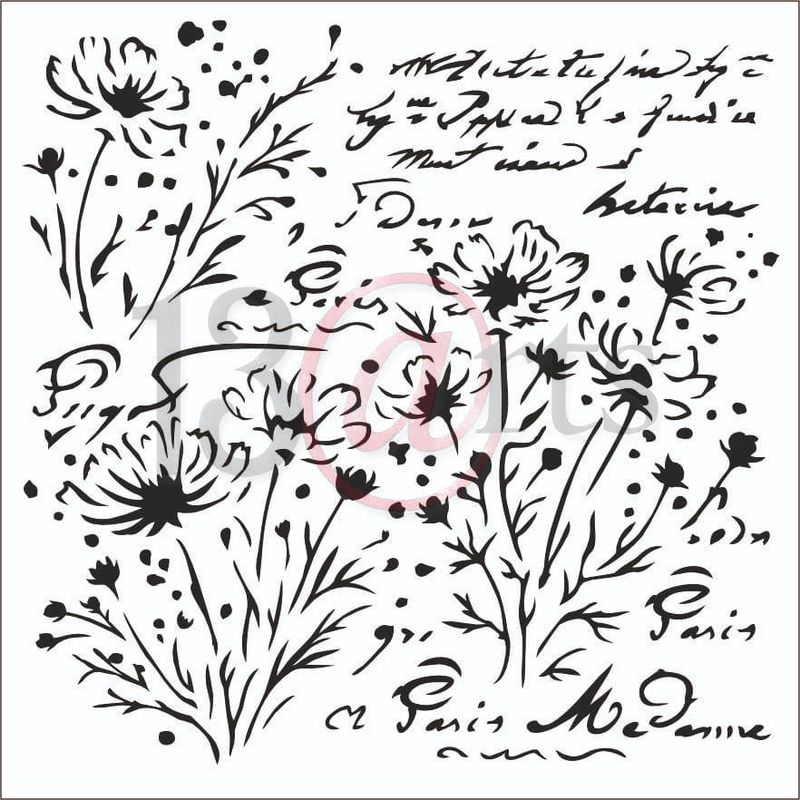 13@rt Flower’s Song, Flow With Colors 6x6