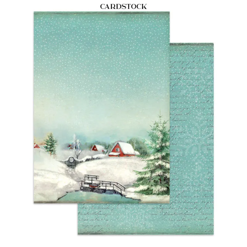 Stamperia – Classic Christmas Junk Journal – Stickers, Backgrounds & Cut Outs