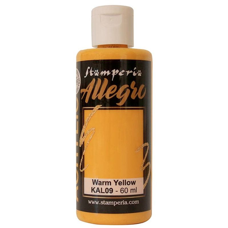 Stamperia – Allegro Warm Yellow 60 ml