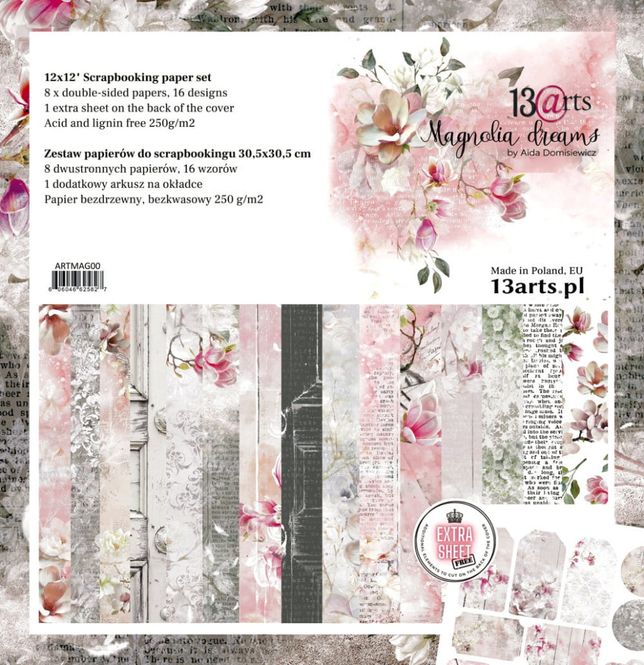 Hovedbilde 13@rt Magnolia Dreams 12x12