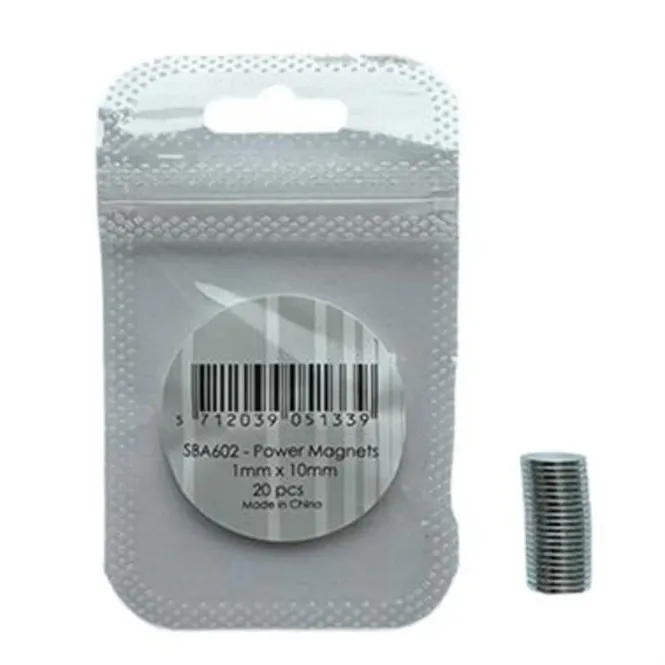 Hovedbilde Simple and Basic – Kraftmagneter 1 × 10 mm ...