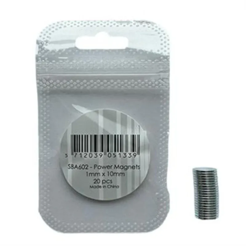 Simple and Basic – Kraftmagneter 1 × 10 mm (20 stk.) (SBA602)