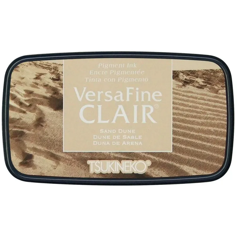 Tsukineko – VersaFine Clair Ink Pad – Sand Dune (VF-CLA-455)