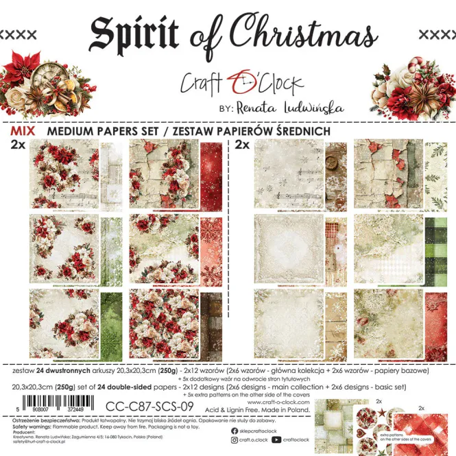 Hovedbilde Craft O’Clock Spirit of Christmas Mix ...