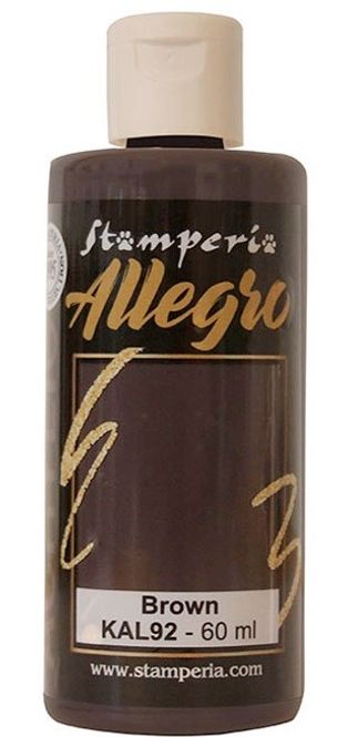 Hovedbilde Stamperia – Allegro Brown 60 ml