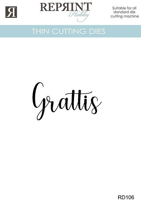 Hovedbilde Reprint – Dies Grattis – 54 x 32 mm
