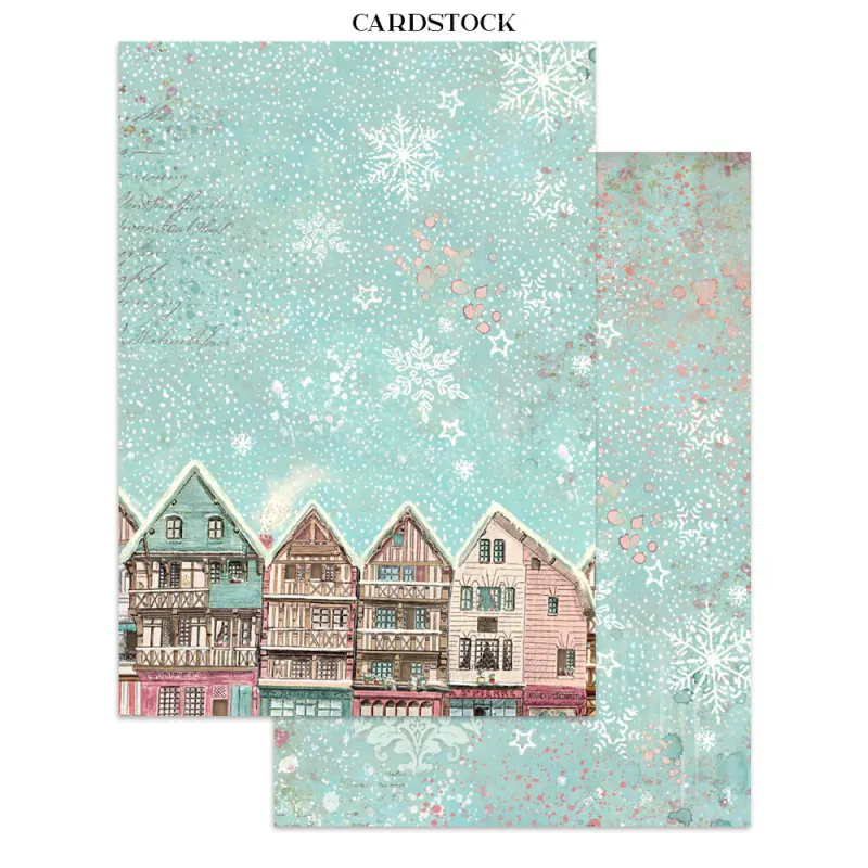 Stamperia – Winter Magic Junk Journal – Stickers, Backgrounds & Cut Outs