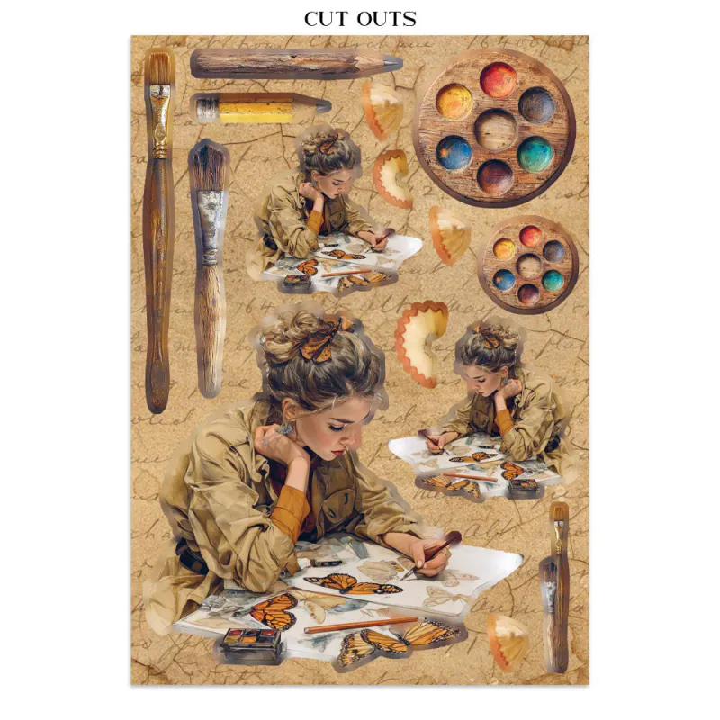 Stamperia All Around Junk Journal A5 – Focus Points