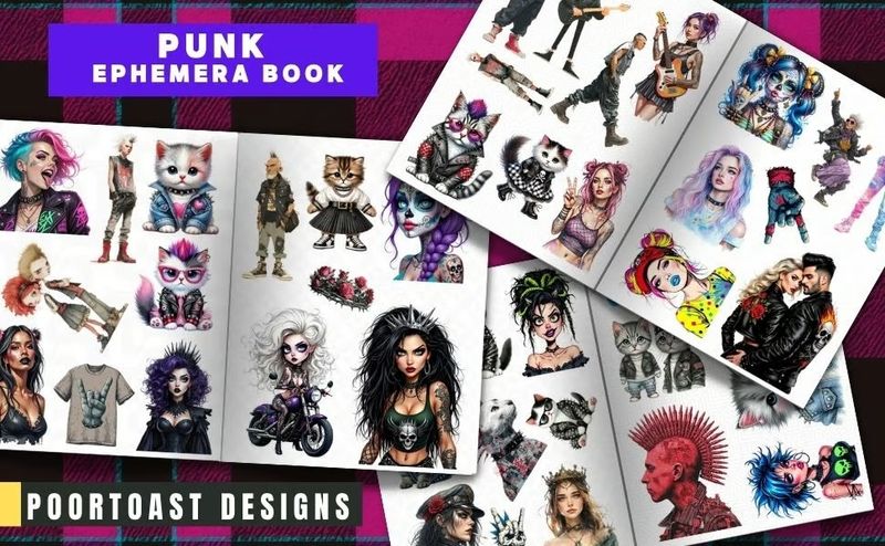 Punk Ephemera Book – Kate Curry / Poortoast