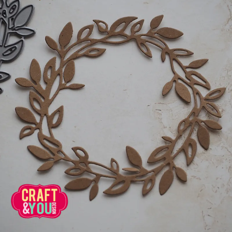 Craft & You Design – Leaf Wreath Dies