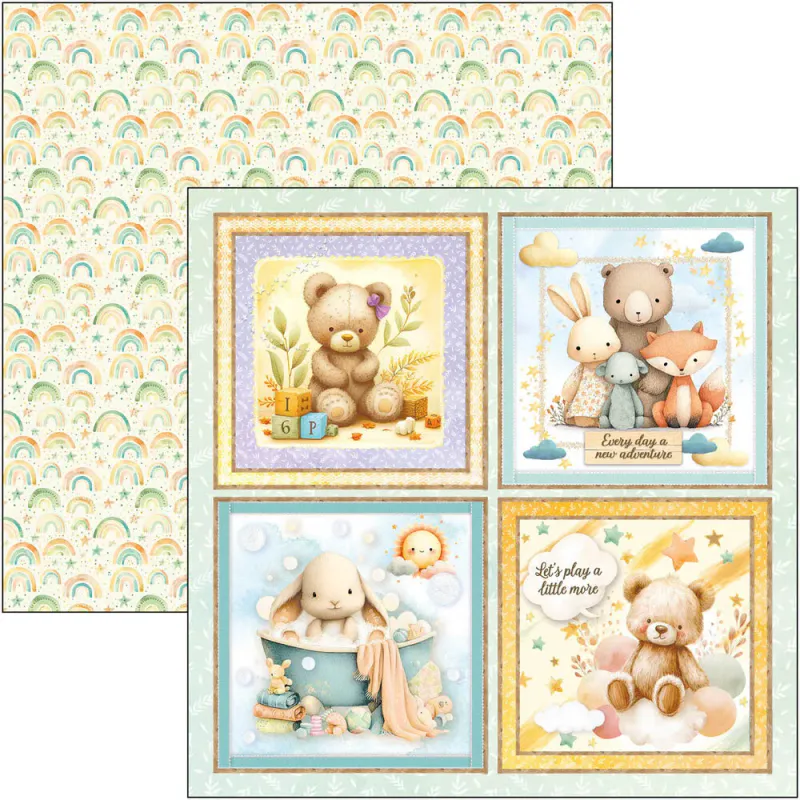 Ciao Bella – Lunibloom Patterns Pad (8pcs) 12x12