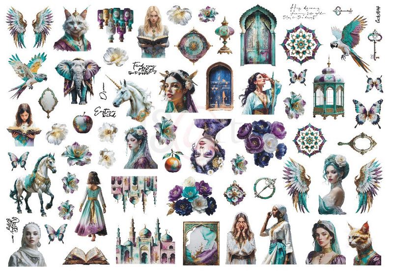 13@rt Tales Of The Sand Die Cuts Set