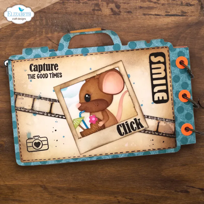Elisabeth Craft Designs – Destination Fun Stamp Sentiments by Cute & Whimsical
