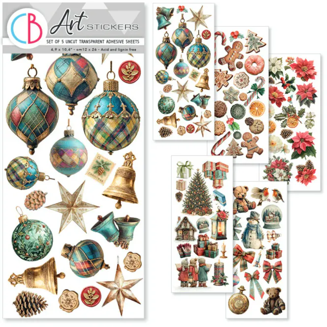 Hovedbilde Ciao Bella - Art Stickers - Merry & Bright